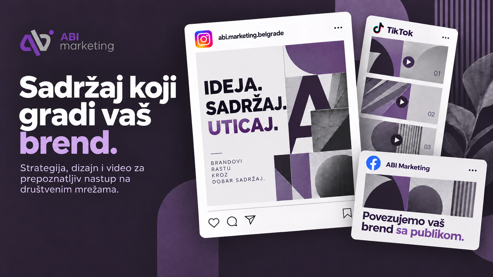 Grafički dizajn — ABI Marketing